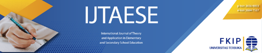 International Journal Theory and Application in Elementary and Secondary Education (IJTAESE)